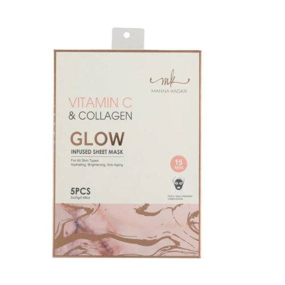 Manna Kadar Vitamin C & Collagen Glow Sheet Mask - Picture 1 of 1